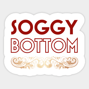 Soggy Bottom Sticker